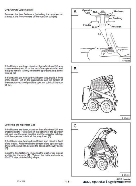 642b bobcat skid steer timing belt|bobcat 642b manual.